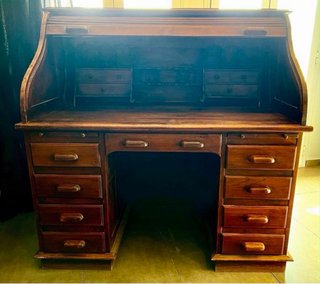 Escritorio Buró Madera Vintage