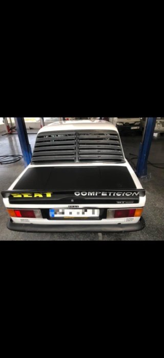 Cortinillas Plástico/ persiana plástico Seat 124