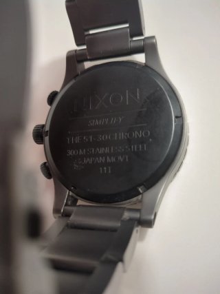 Reloj Nixon Negro/Gris