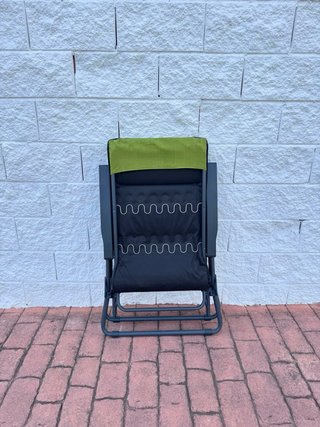 Sillón reclinable exterior verde
