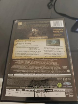 DVD El Señor de los Anillos: La Comunidad