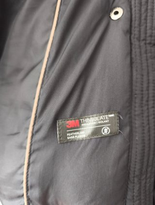 Abrigo Esprit Talla L Negro