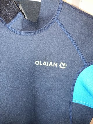 Neopreno OLAIAN negro y azul