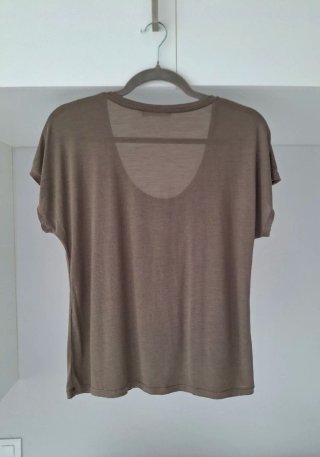 Camiseta MNG verde kaki Talla S