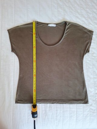 Camiseta MNG verde kaki Talla S
