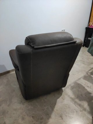 Sillón Relax Piel Sintetica Marrón