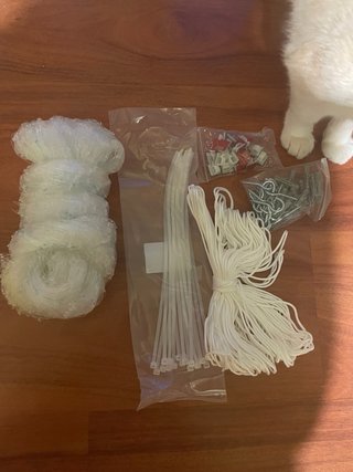 Red de seguridad para gatos 6x3m