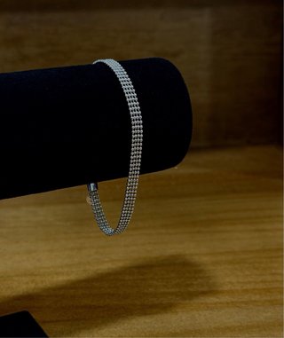 Pulsera en Plata de Ley 925 - 24 cm- Minimalista