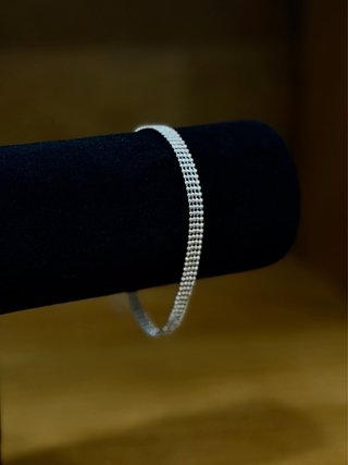 Pulsera en Plata de Ley 925 - 24 cm- Minimalista
