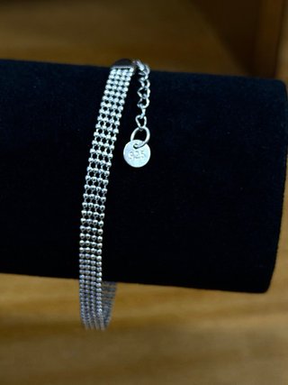 Pulsera en Plata de Ley 925 - 24 cm- Minimalista