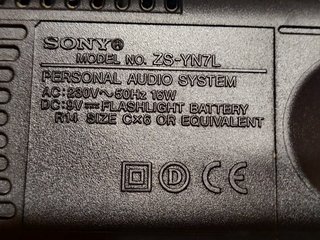 Reproductor CD Sony Atrac3plus MP3