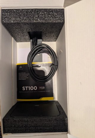 Soporte Auriculares Corsair ST100 RGB