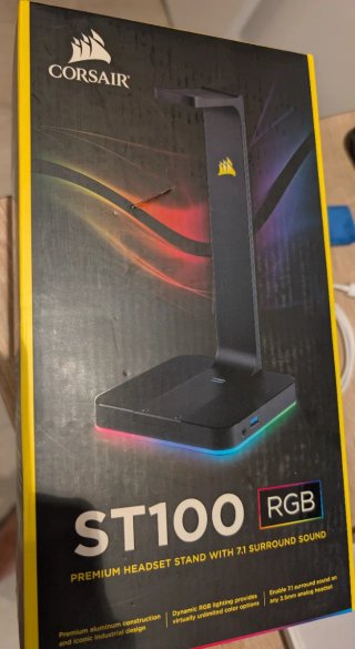 Soporte Auriculares Corsair ST100 RGB