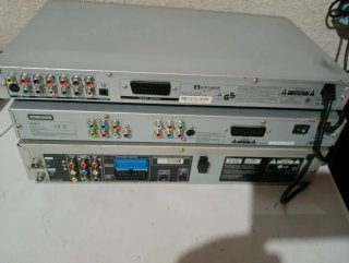 Lote 3 Reproductores DVD/VHS