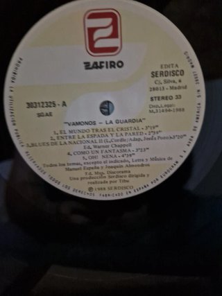Vinilo L Guardia Vámonos Pop Rock Español