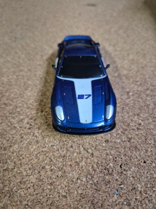 Coche Slot Carrera Ferrari 599XX Azul