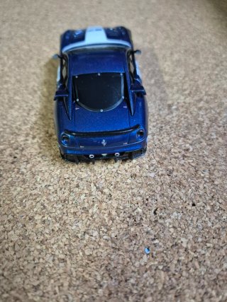 Coche Slot Carrera Ferrari 599XX Azul