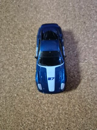 Coche Slot Carrera Ferrari 599XX Azul
