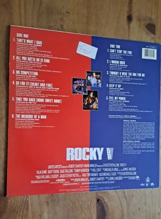 B.S.O. Rocky V LP Vinilo