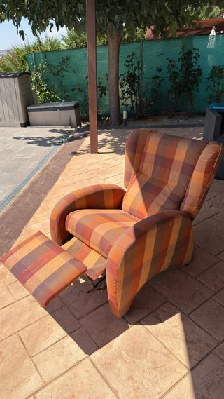 Butaca Relax Tela Multicolor