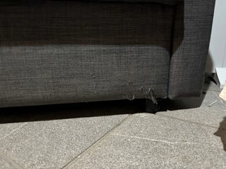 Sofá Cama IKEA FRIHETEN 3 Plazas Gris Oscuro