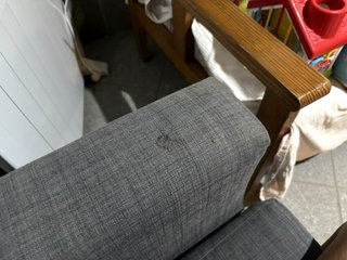 Sofá Cama IKEA FRIHETEN 3 Plazas Gris Oscuro