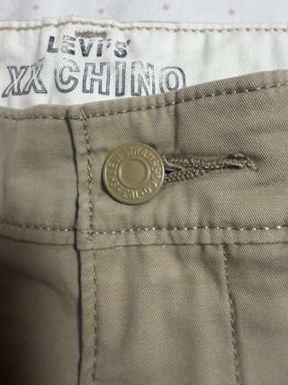 Pantalón corto Chino Levi's Beige Talla M