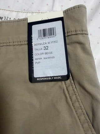 Pantalón corto Chino Levi's Beige Talla M
