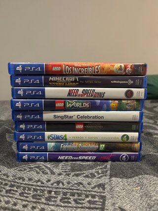 Videojuegos de PS4