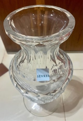 Jarrón de cristal Sèvres