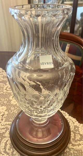 Jarrón de cristal Sèvres