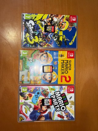 Juegos de Nintendo Switch (Intercambio)