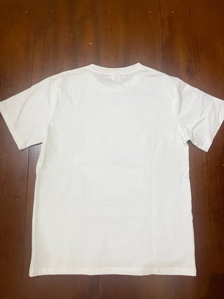 T-shirt BAPE branca com estampa