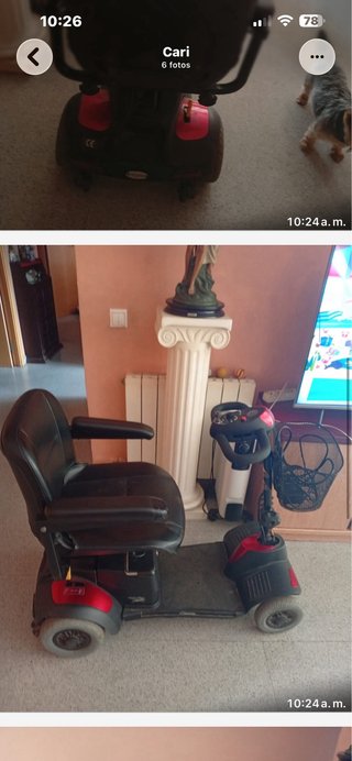 Silla de ruedas escoter
