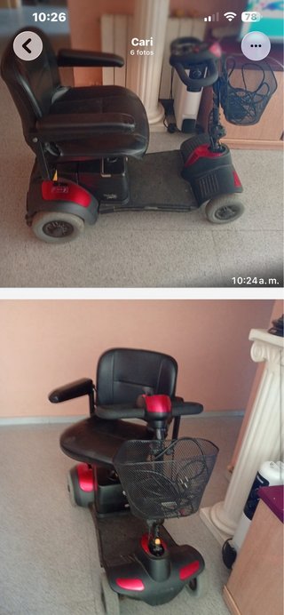 Silla de ruedas escoter
