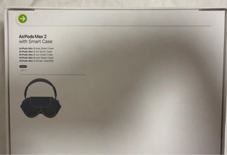 Appel Airpods MAX 2 (Space Gray) con Smart Case.