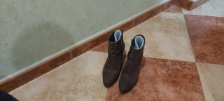 Botines de invierno marrones
