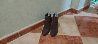 Botines de invierno marrones