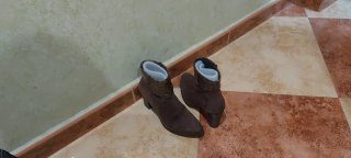 Botines de invierno marrones