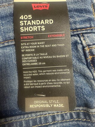 Pantalón Corto Vaquero Levi's Azul
