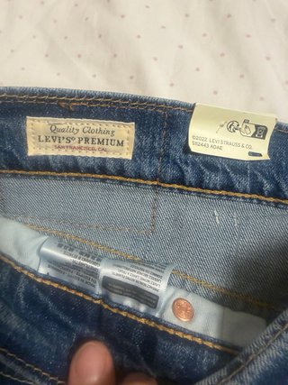 Pantalón Corto Vaquero Levi's Azul
