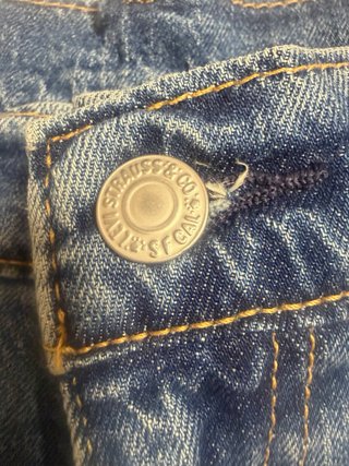 Pantalón Corto Vaquero Levi's Azul