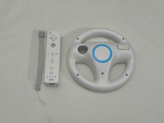 Mando Wii + Volante Wii + Correa