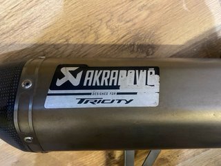 Escape Akrapovic Yamaha Tricity 300