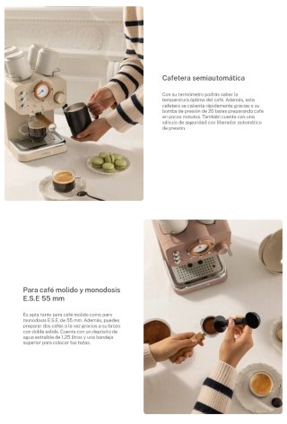 Cafetera Create Thera Retro Roja