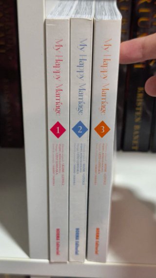MY HAPPY MARRIAGE, tomos 1, 2 y 3