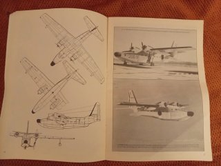 Folleto Grumman SHU - 16B Albatross ASW