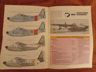 Folleto Grumman SHU - 16B Albatross ASW