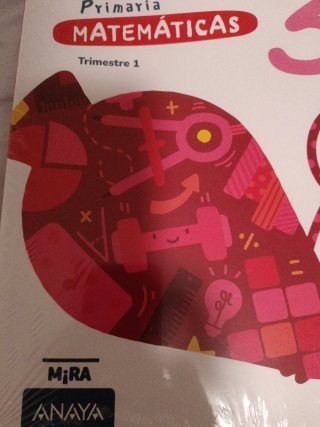 Libro matemáticas 3 primaria Anaya Mira
