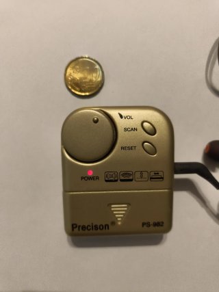 Radio Bolsillo Precison PS-982 Dorada